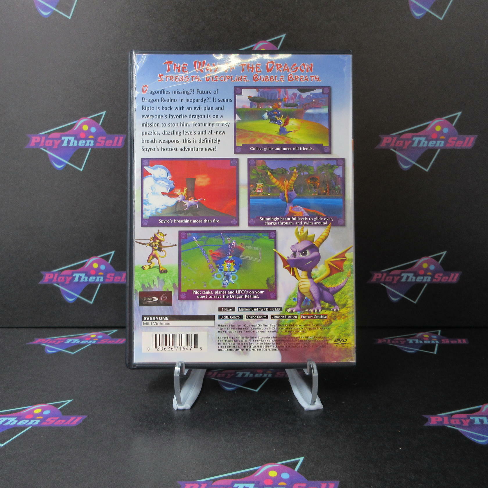 Spyro Enter the Dragonfly PS2 PlayStation 2 - Very Good