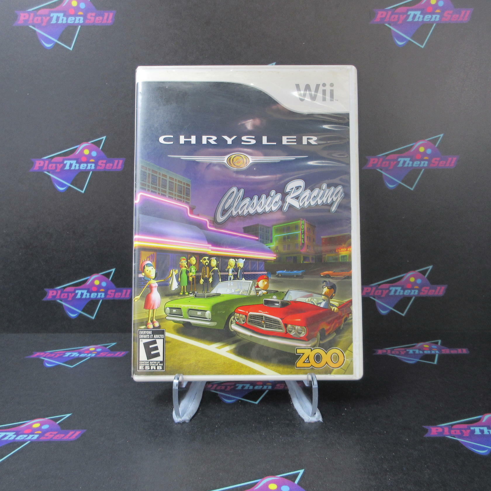 Chrysler Classic Racing - Nintendo Wii AD/DD Complete CIB - Very Good