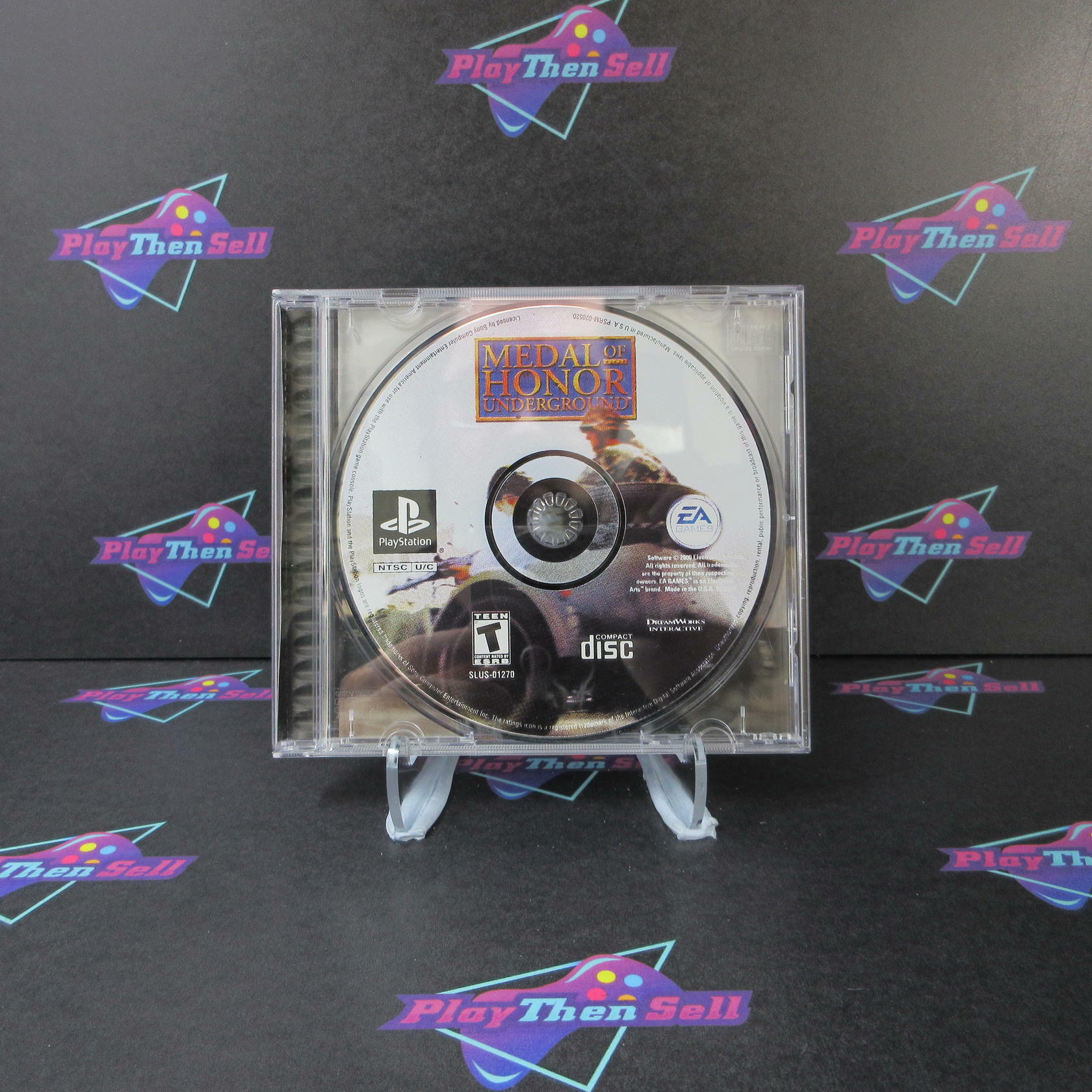 Medal of Honor Underground PS1 PlayStation 1 - Very Good