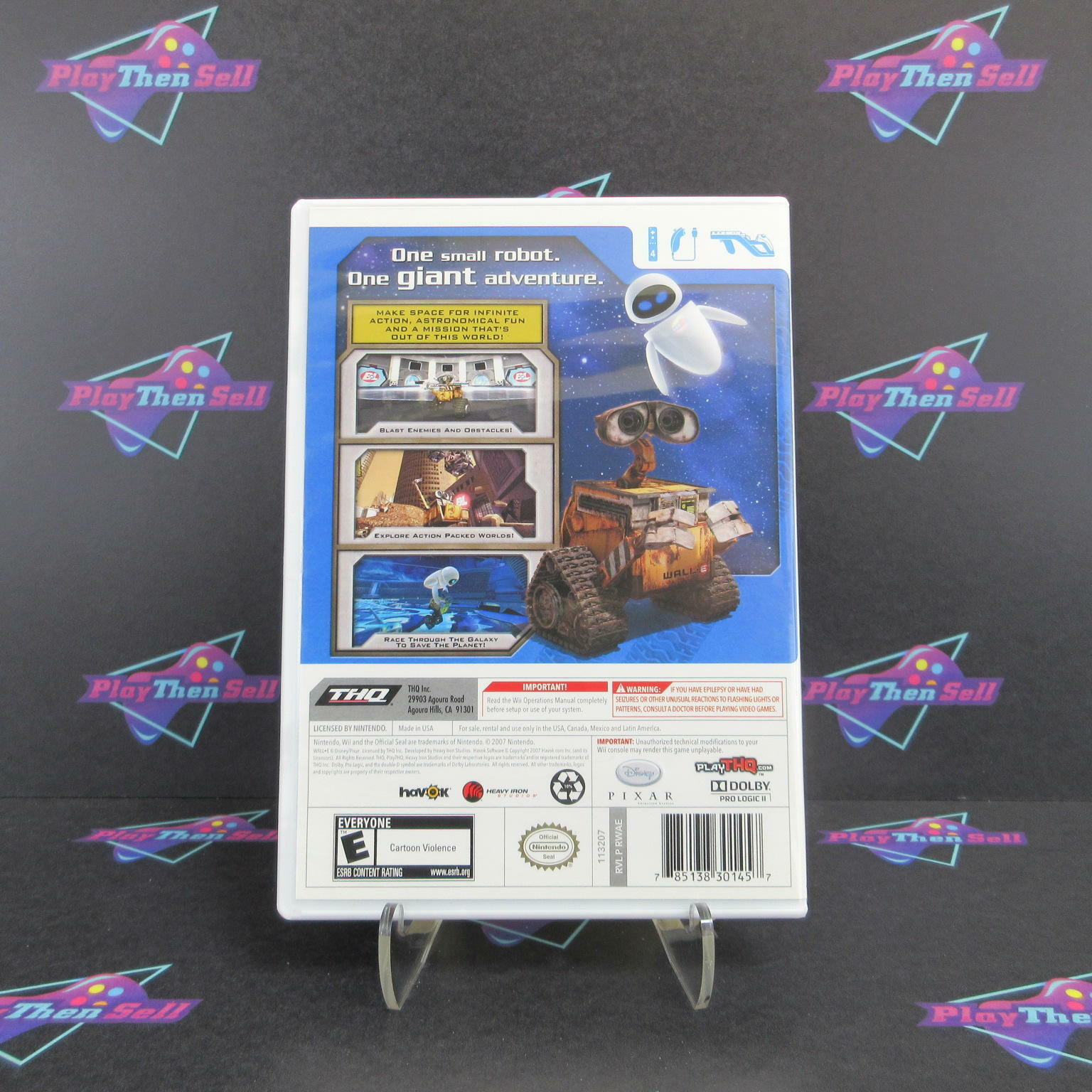Wall-E Nintendo Wii - Like New