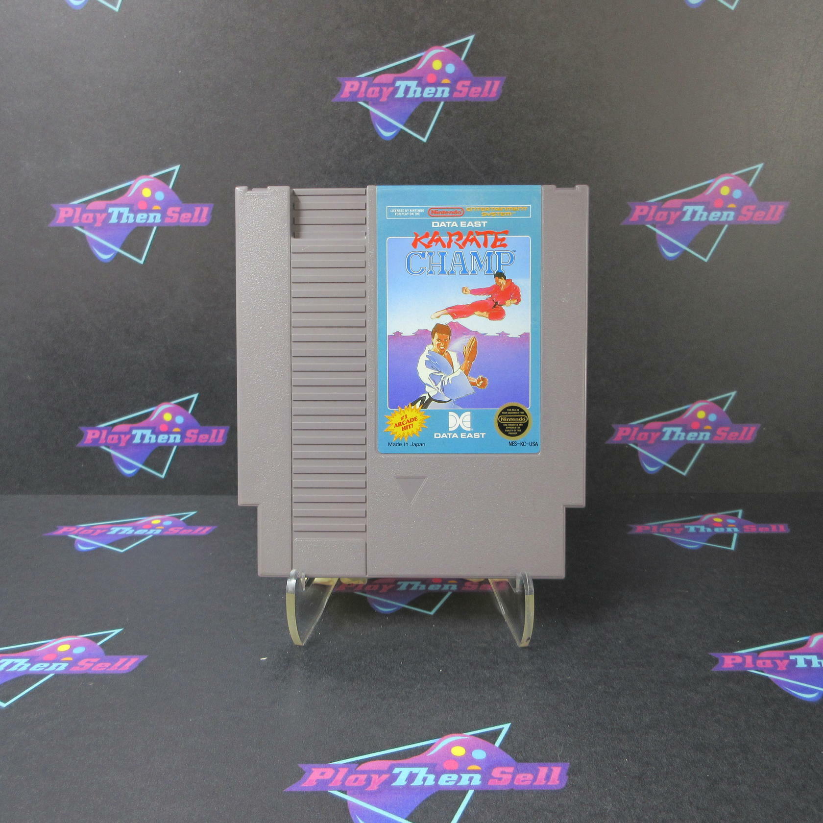 Karate Champ Nintendo NES Cart Only Authentic / Tested - Very Good