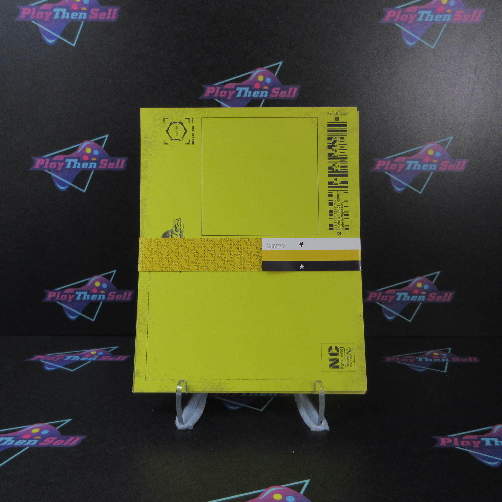 Cyberpunk 2077 PS4 PlayStation 4 + Sleeve/Stickers/Map - Like New
