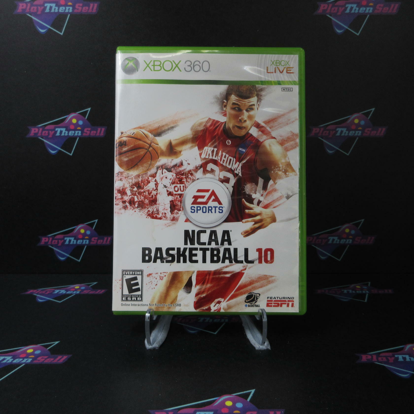 NCAA Basketball 10 Xbox 360 AD Complete CIB - Very Good