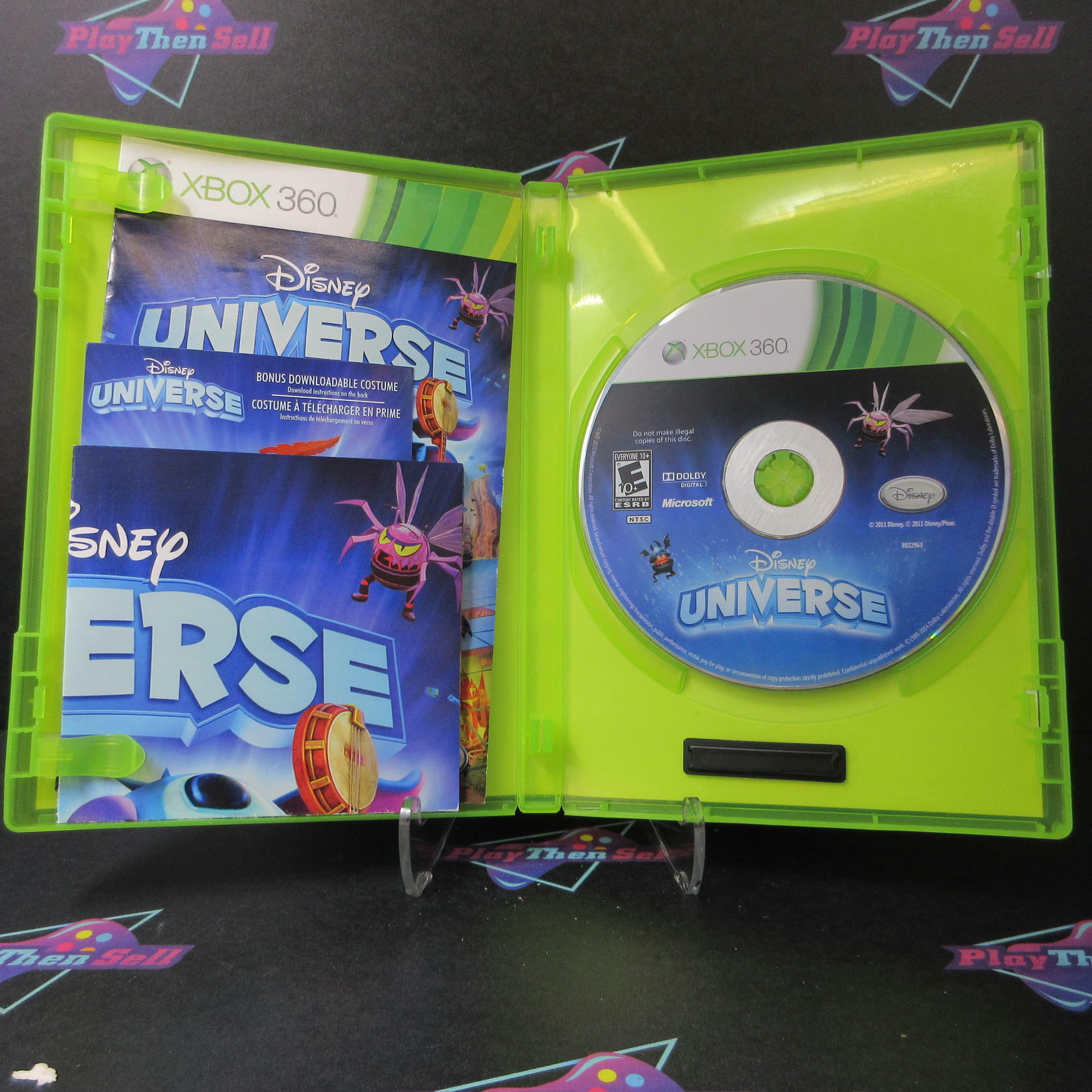 Disney Universe + Poster Xbox 360 AD/DD Complete CIB - Very Good