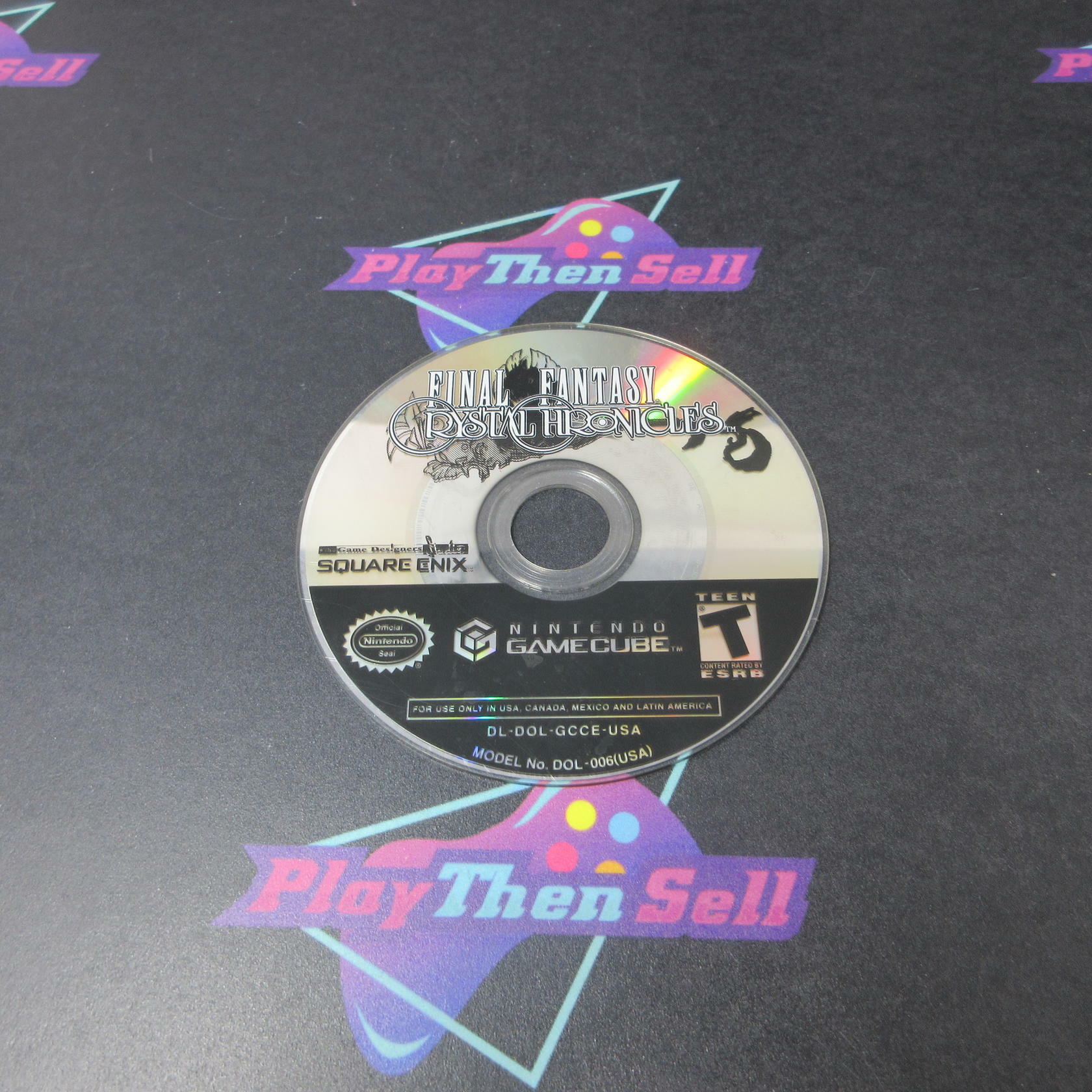 Final Fantasy Crystal Chronicles Nintendo Gamecube Disc Only - Very Good