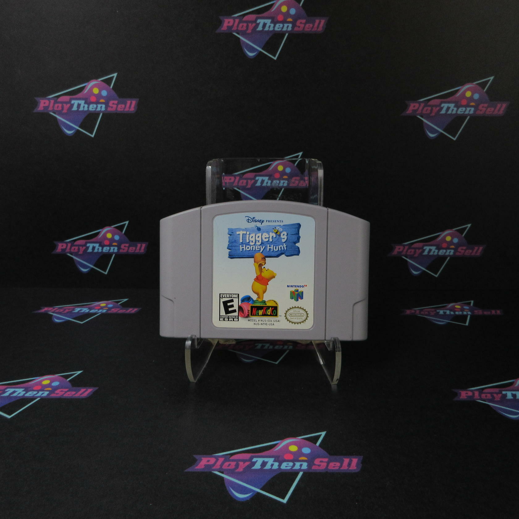 Tigger's Honey Hunt Nintendo 64 Cartridge Only Authentic / Tested - Very Good