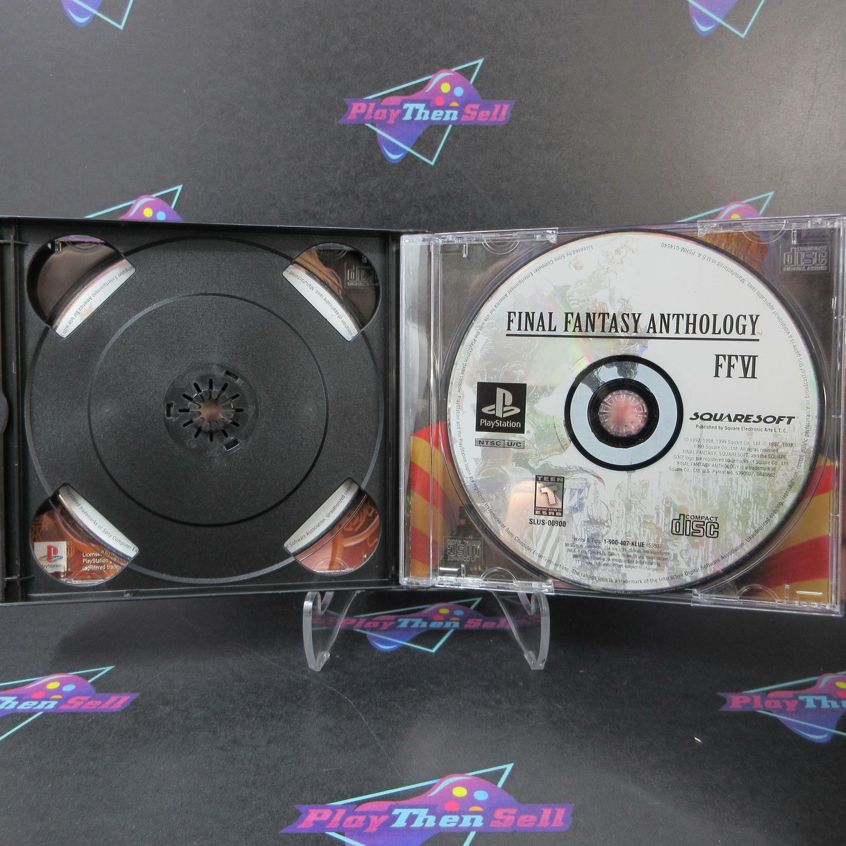 Final Fantasy Anthology PS1 PlayStation 1 - Very Good
