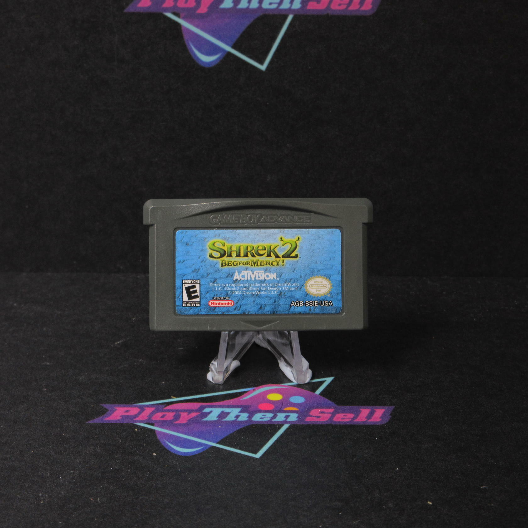 Shrek 2 Beg for Mercy! Gameboy Advance GBA Cart Only Authentic / Tested - Very Good