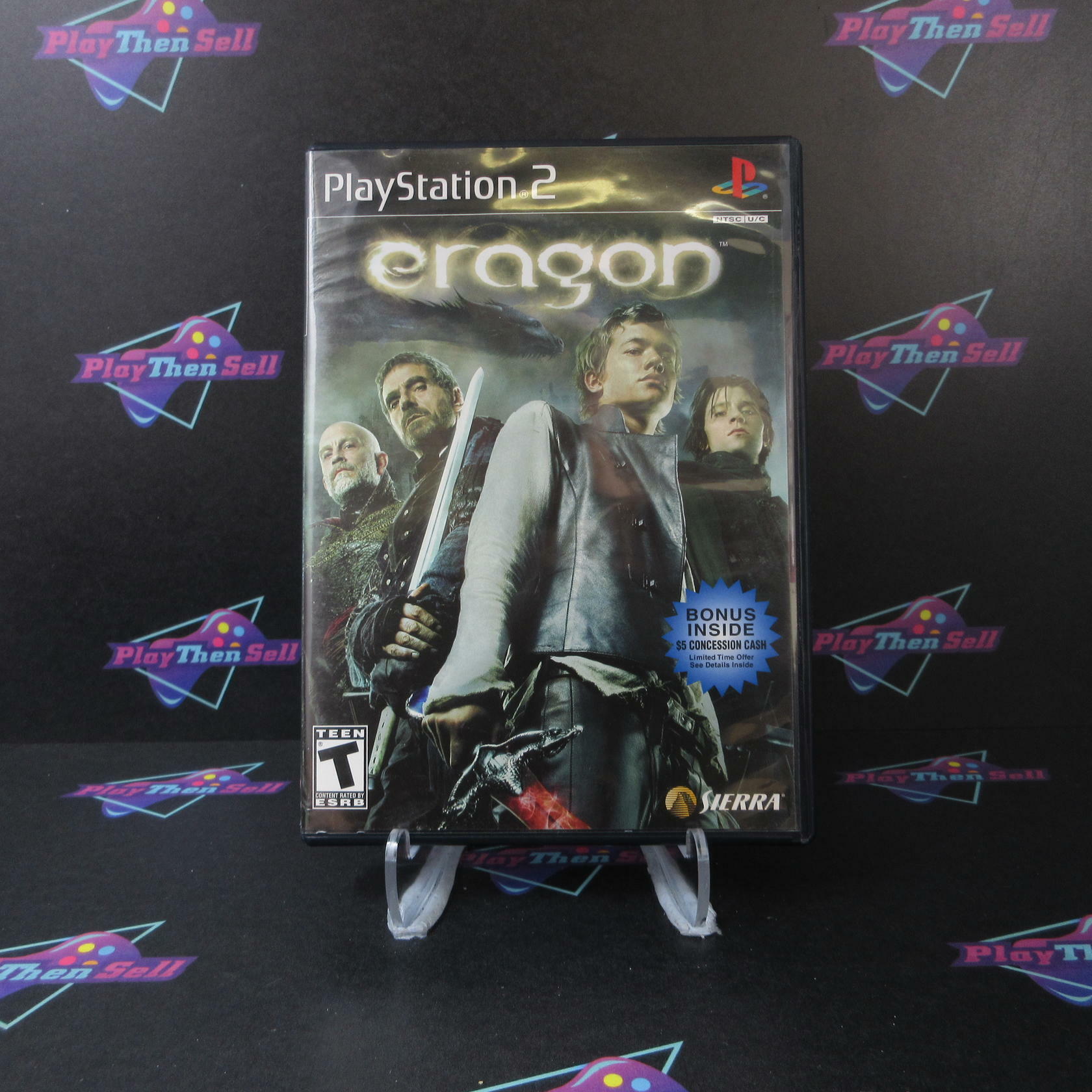 Eragon PS2 PlayStation 2 AD/NM - Very Good
