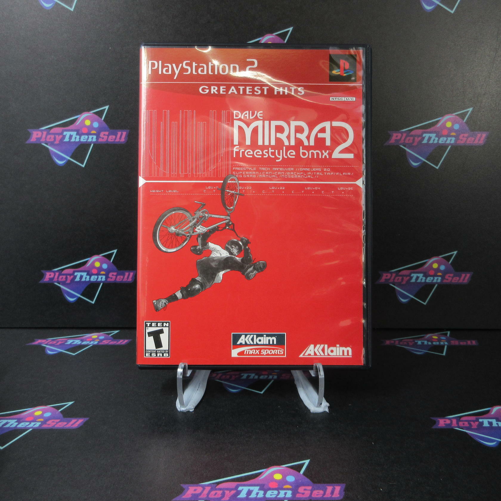 Dave Mirra Freestyle BMX 2 PS2 PlayStation 2 GH - Like New