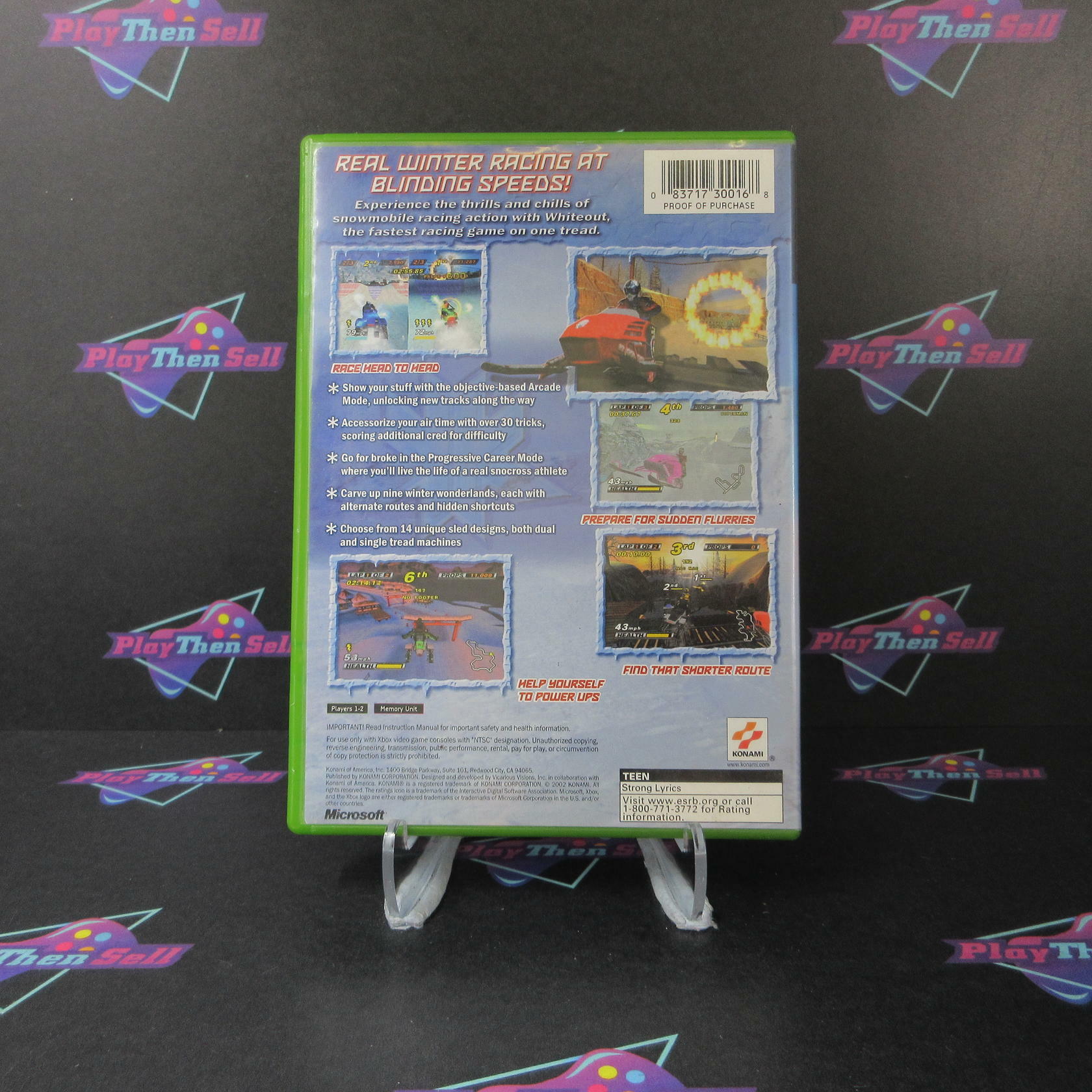 Whiteout Xbox AD/NM - Very Good