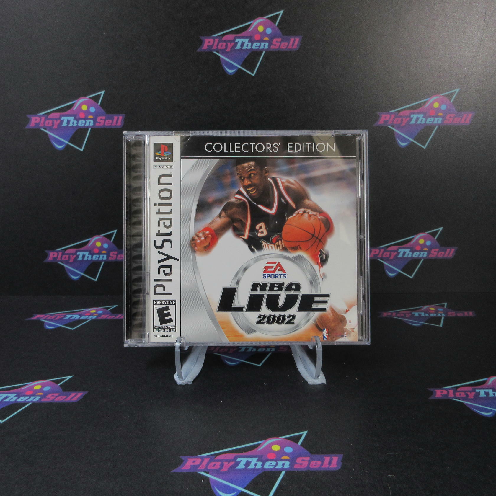 NBA Live 2002 Collectors Edition PS1 PlayStation 1 + Reg Card - Like New