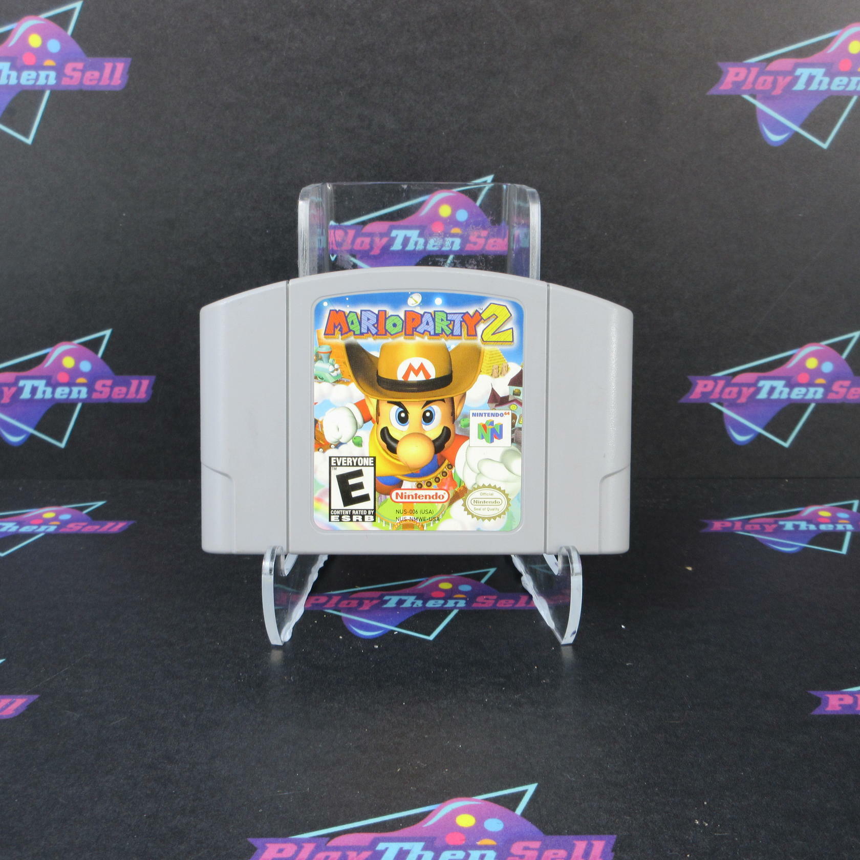 Mario Party 2 Nintendo 64 AD N64 Cartridge Only Authentic / Tested - Very Good