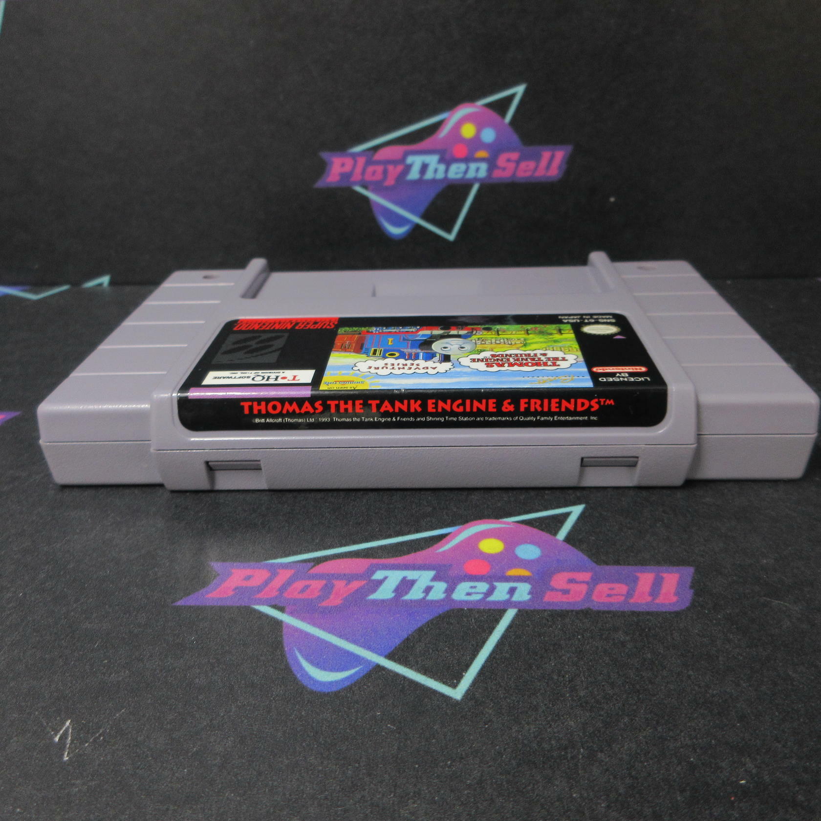 Thomas the Tank Engine & Friends Nintendo SNES Cartridge Only Authentic / Tested - Very Good