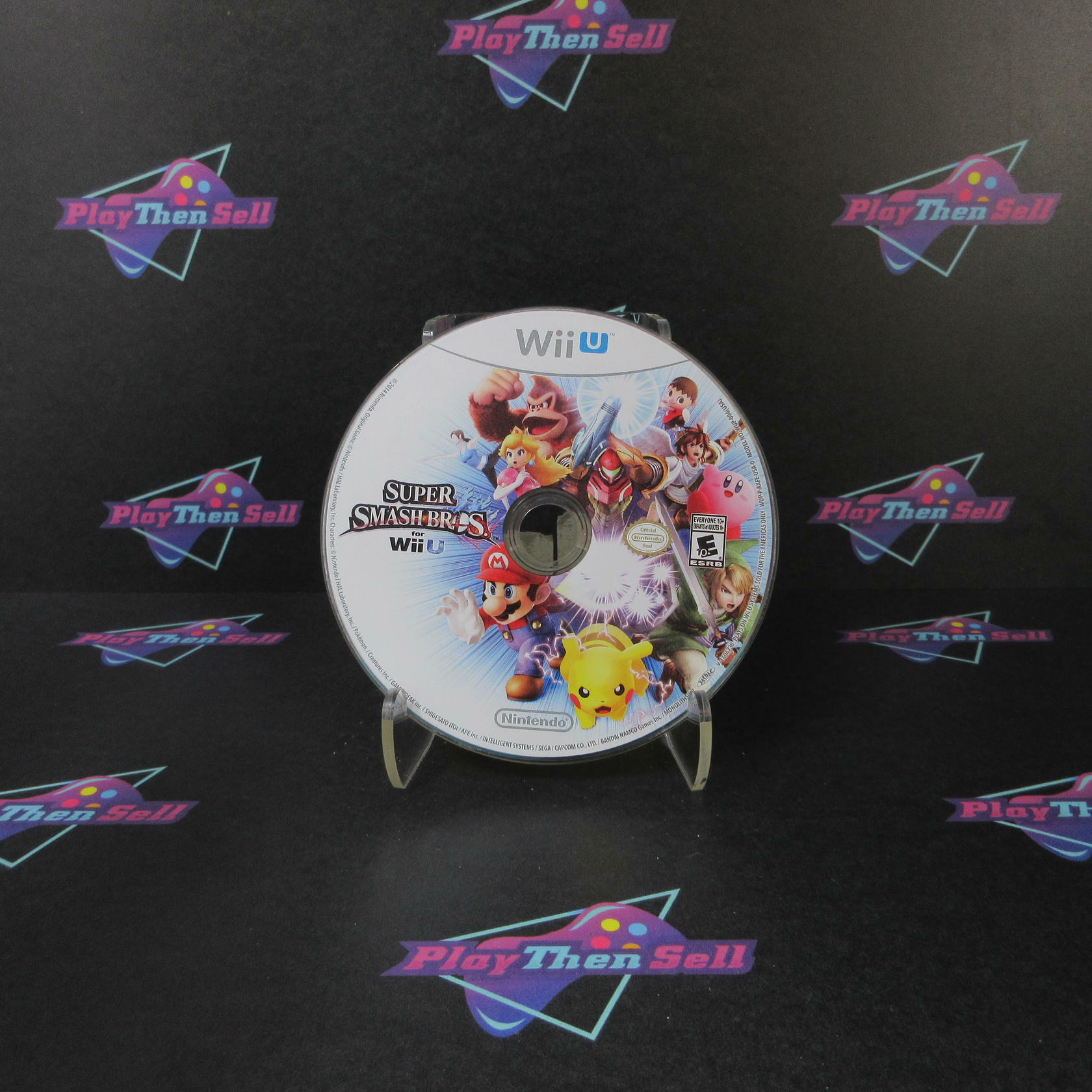 Super Smash Bros. Nintendo Wii U Disc Only Tested - Very Good