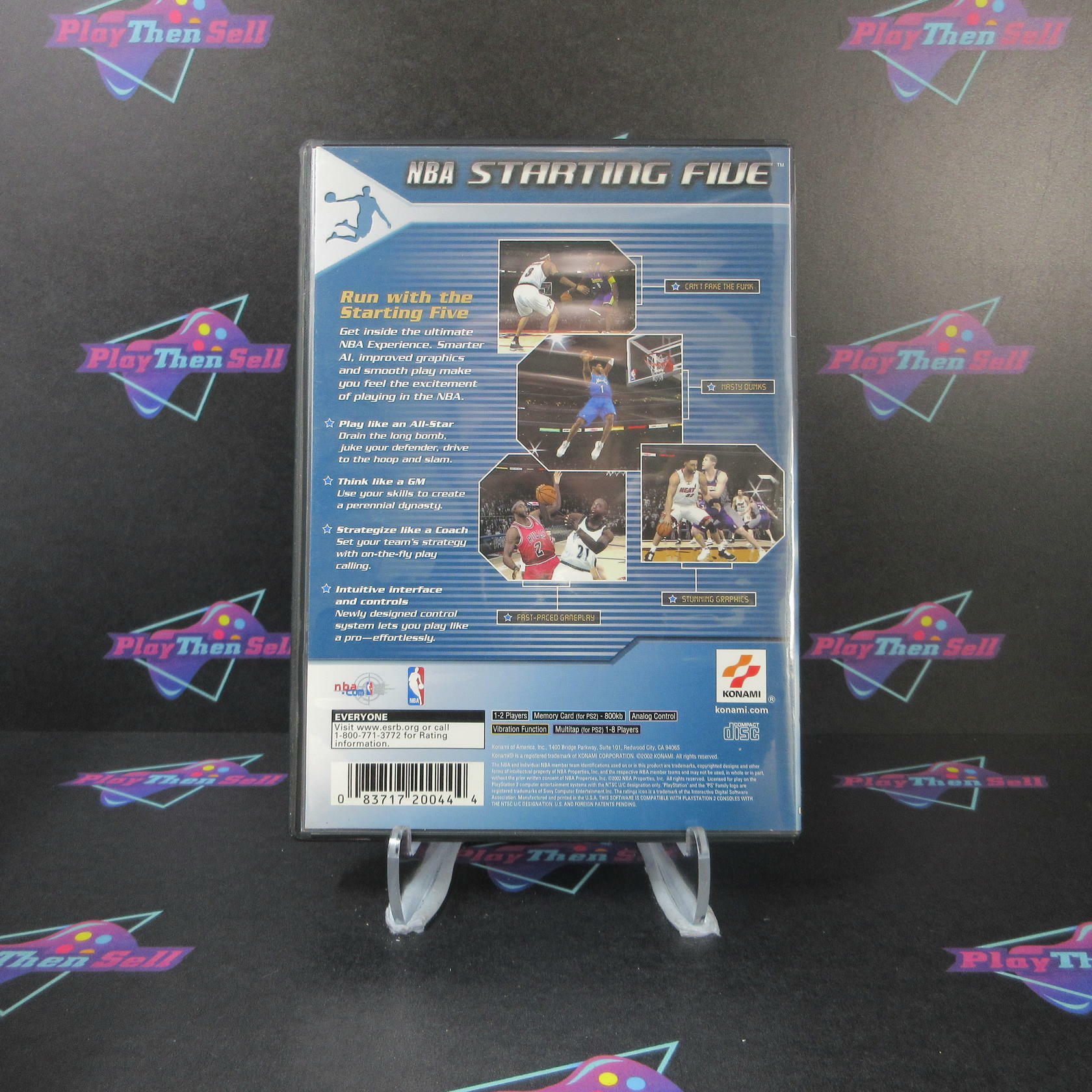 NBA Starting Five PS2 PlayStation 2 + Reg Card - Like New