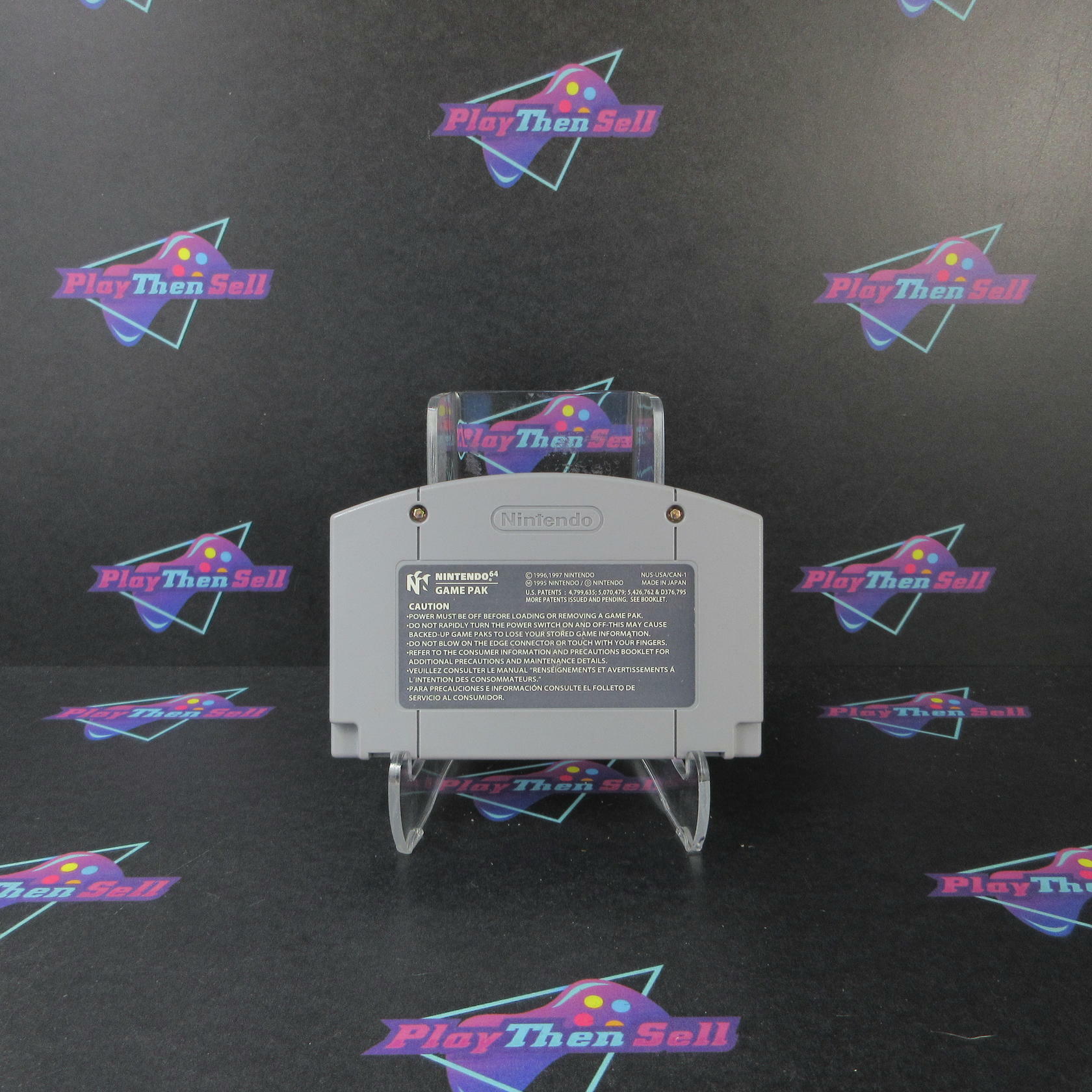 Duke Nukem Zero Hour Nintendo 64 AD N64 Cartridge Only Authentic / Tested - Very Good