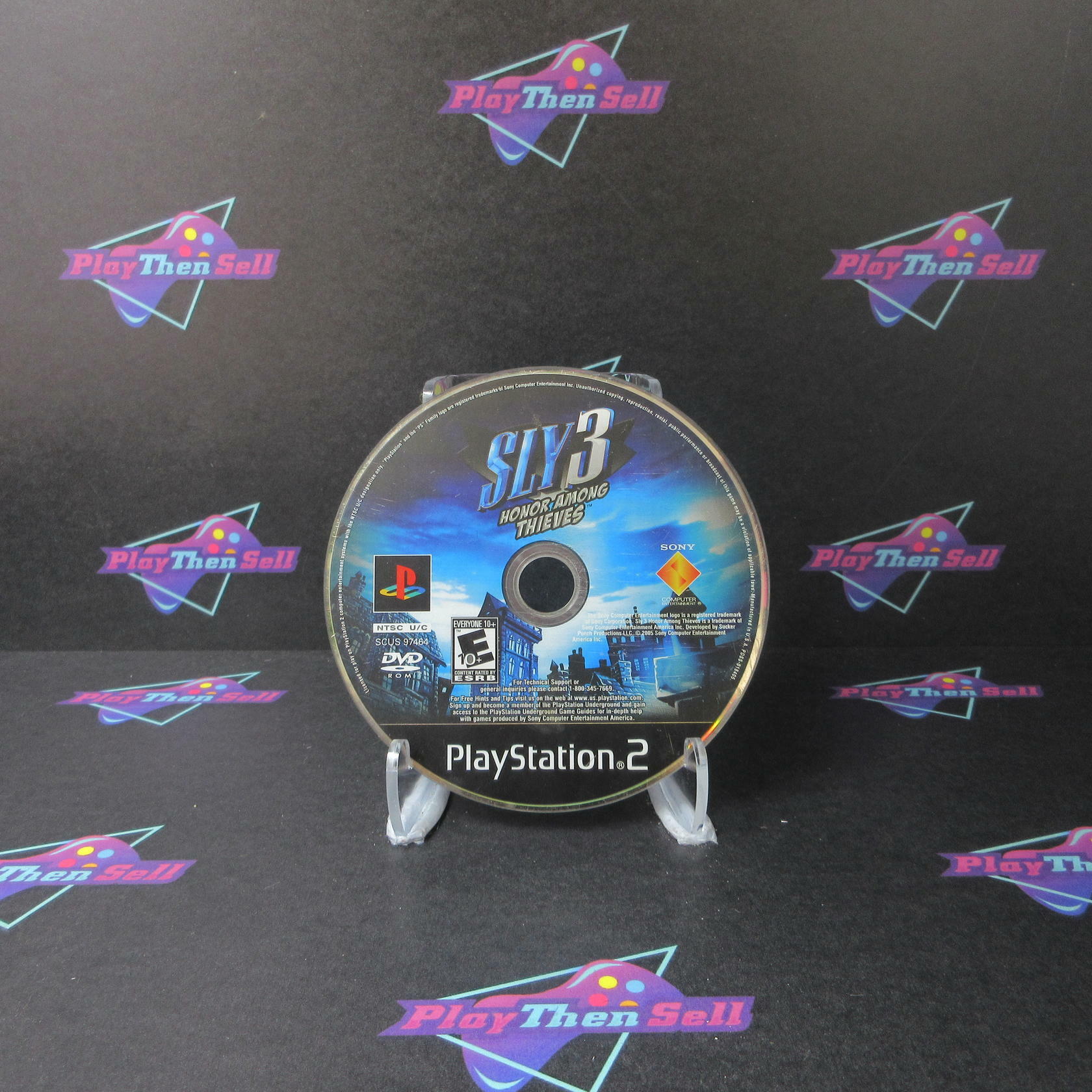 Sly 3 Honor Among Thieves PS2 PlayStation 2 Disc Only - Very Good