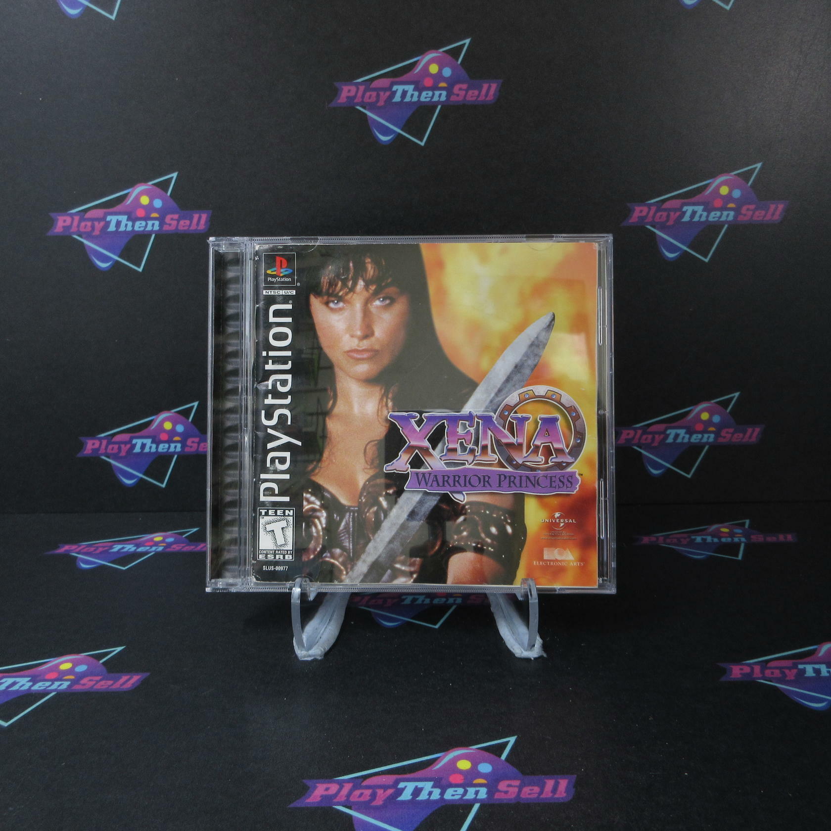 Xena Warrior Princess PS1 PlayStation 1 MD Complete CIB - Very Good