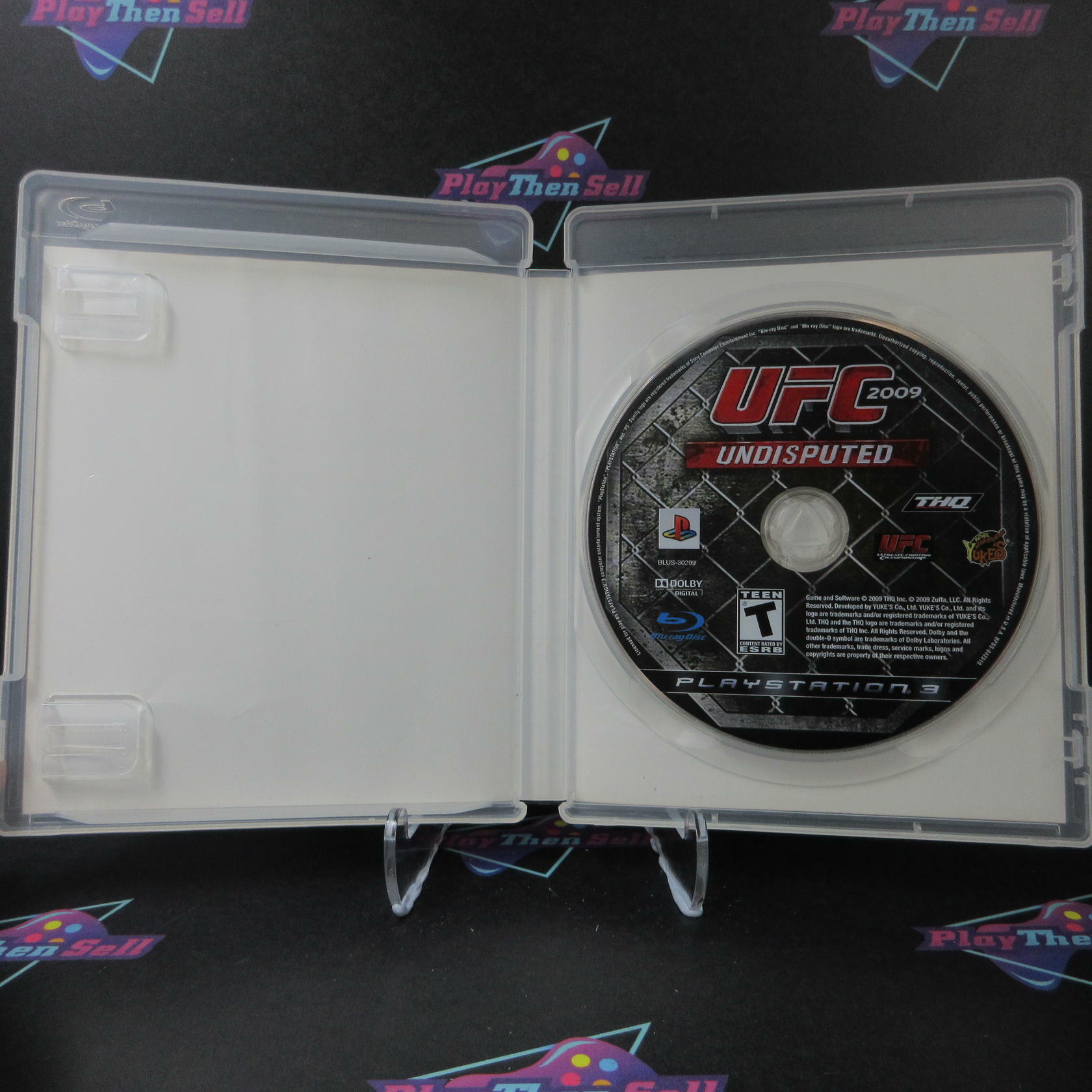 UFC 2009 Undisputed PS3 PlayStation 3 AD/NM - Very Good