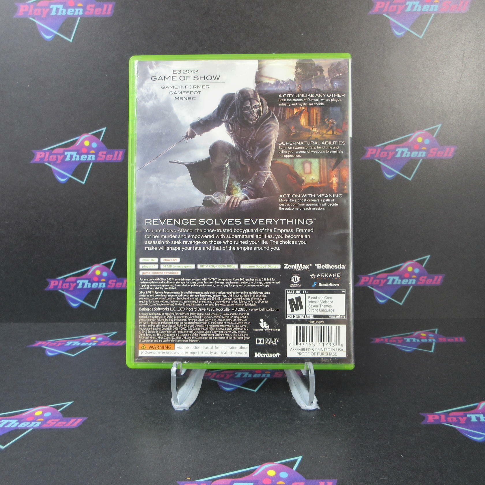 Dishonored - Xbox 360 - Very Good