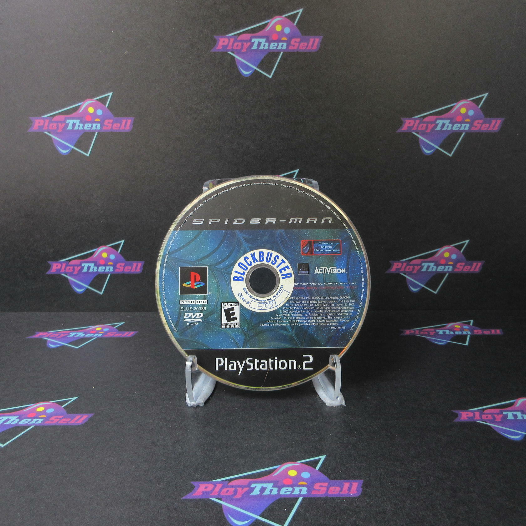 Spider-Man PS2 PlayStation 2 Disc Only DD - Very Good