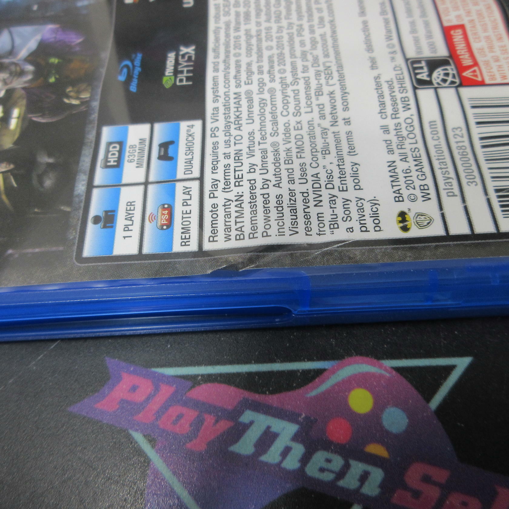 Batman Return to Arkham PS4 PlayStation 4  AD Complete CIB - Very Good