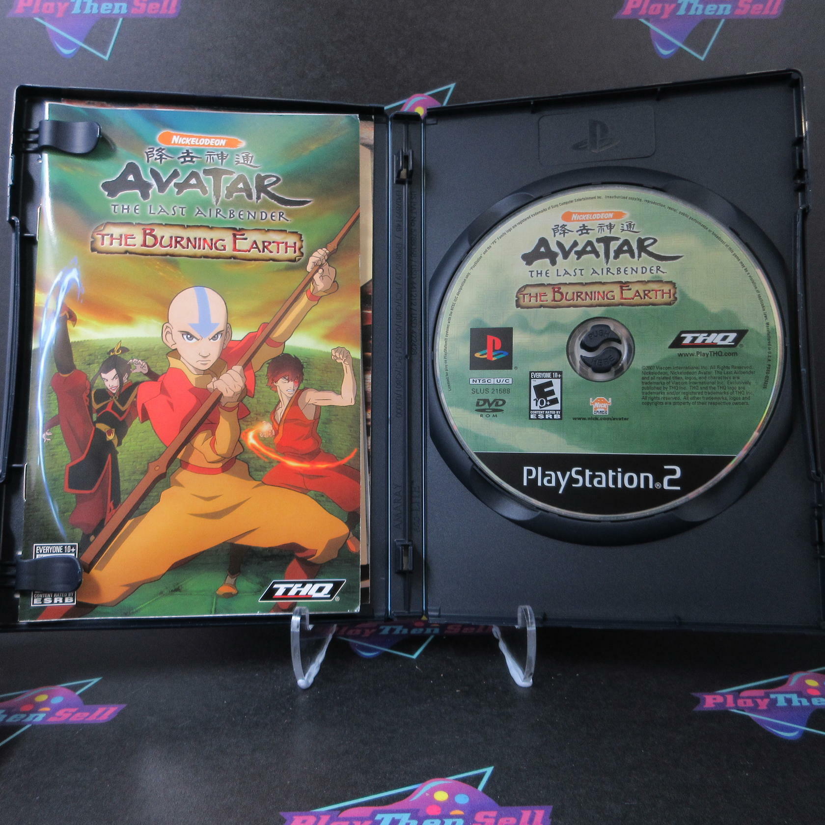 Avatar The Burning Earth PS2 PlayStation 2 - Like New