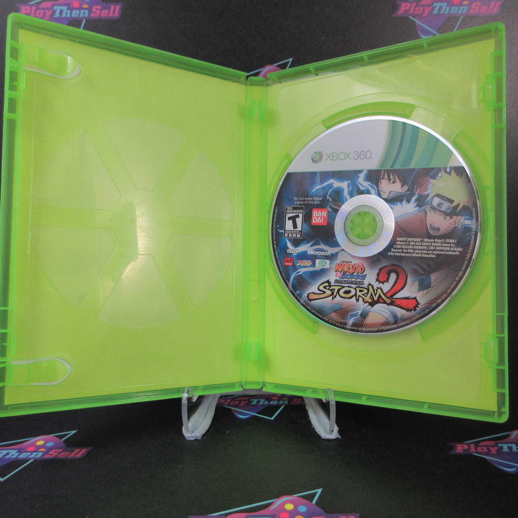 Naruto Ultimate Ninja Storm 2 - Xbox 360 AD/NM - Very Good