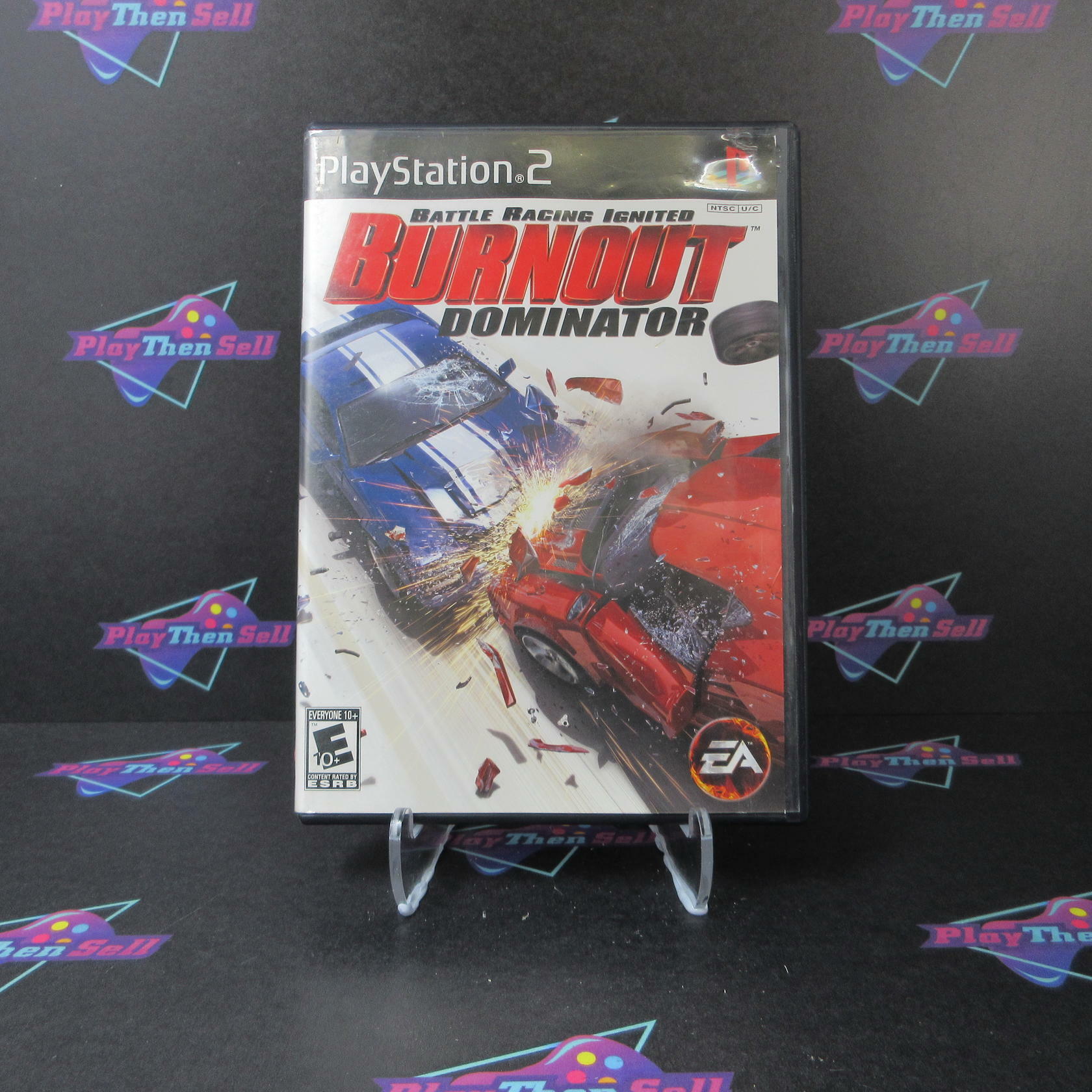 Burnout Dominator PS2 PlayStation 2 AD Complete CIB - Very Good