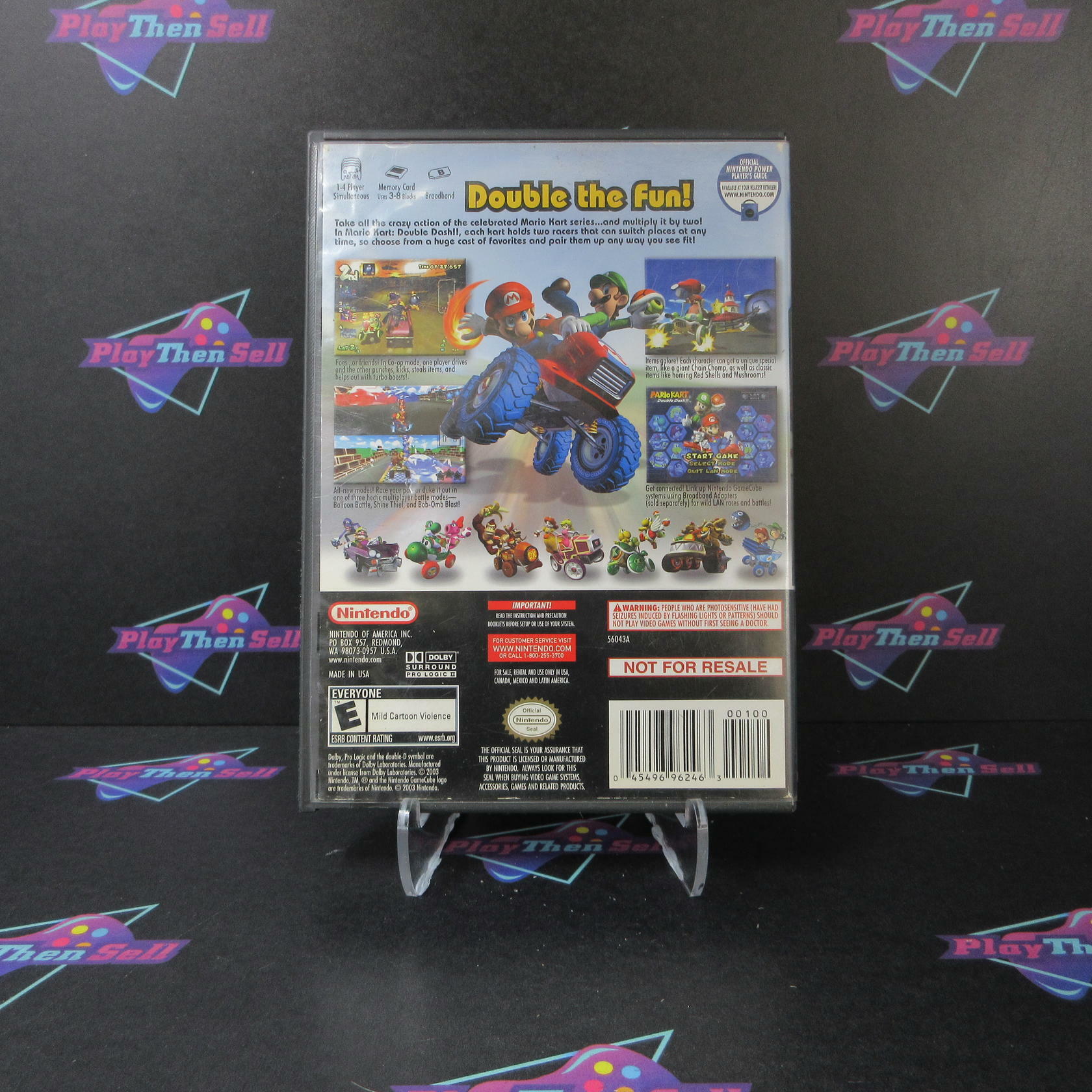 Mario Kart Double Dash Nintendo GameCube AD/NM - Very Good