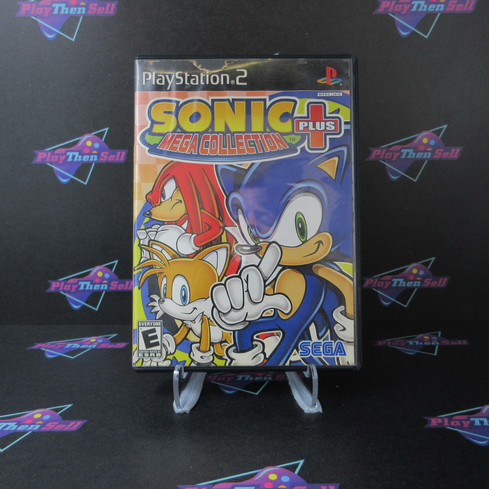 Sonic Mega Collection PS2 PlayStation 2 AD/NM - Very Good