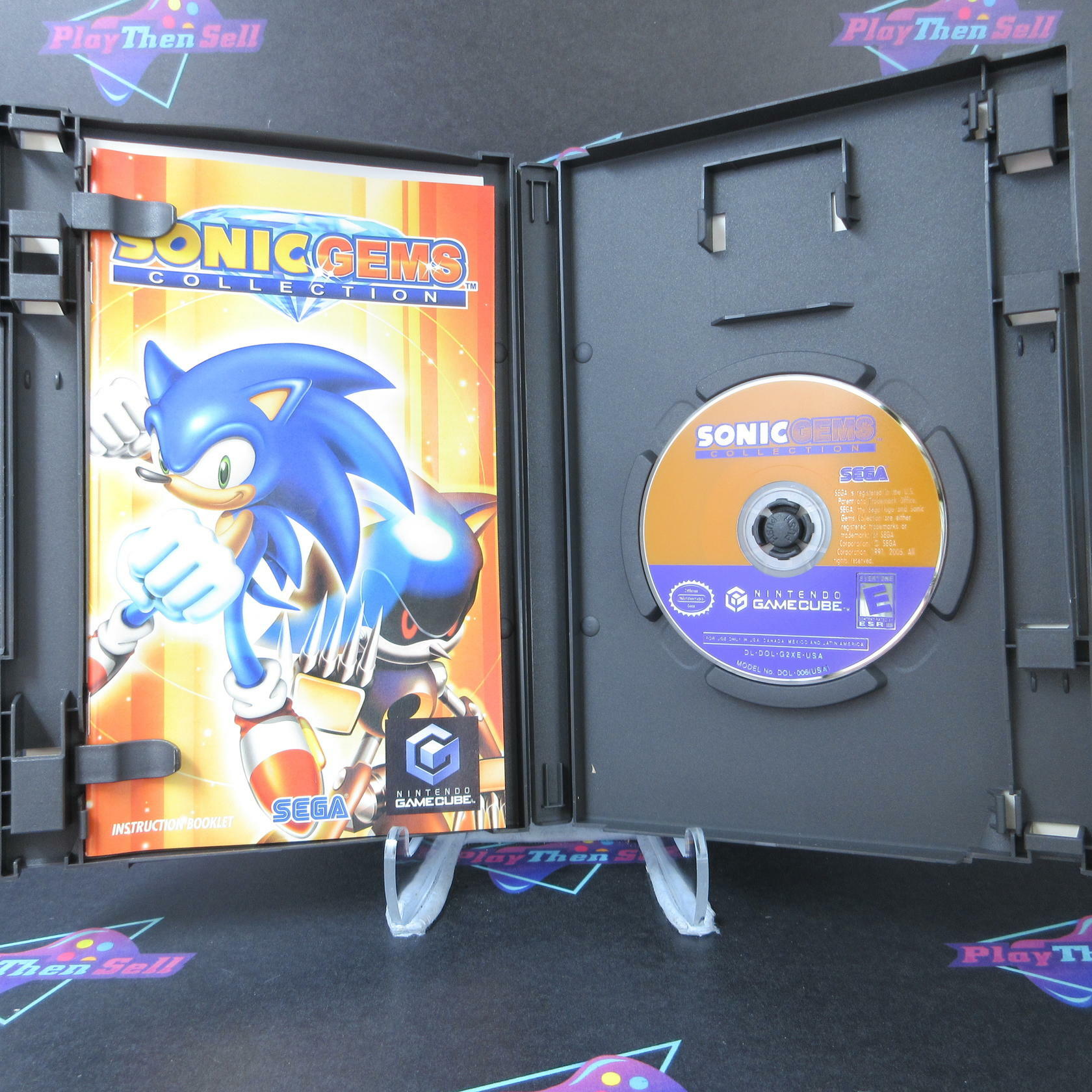 Sonic Gems Collection Nintendo Gamecube + Reg Card - Like New