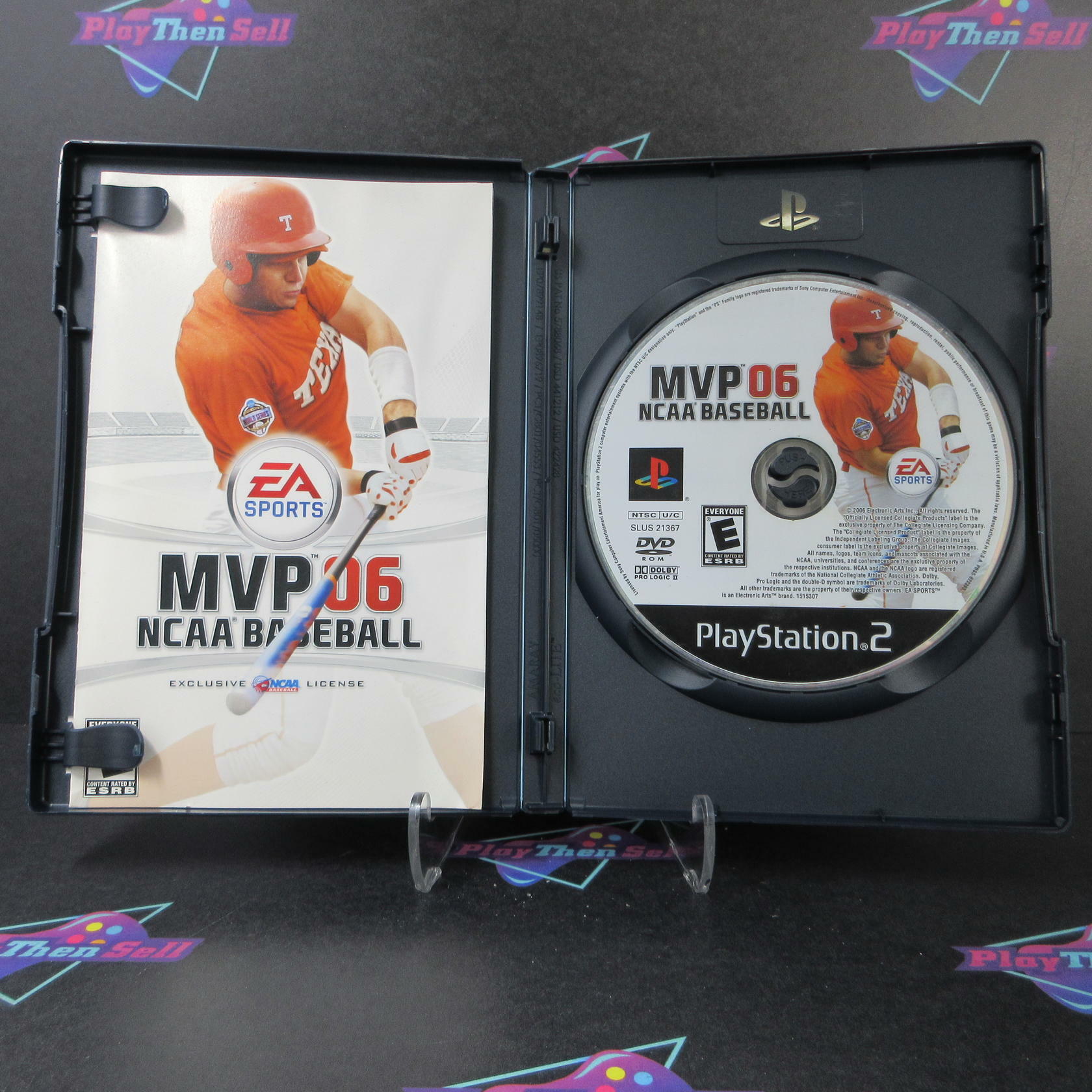 MVP NCAA Baseball 06 PS2 PlayStation 2 AD Complete CIB - Very Good