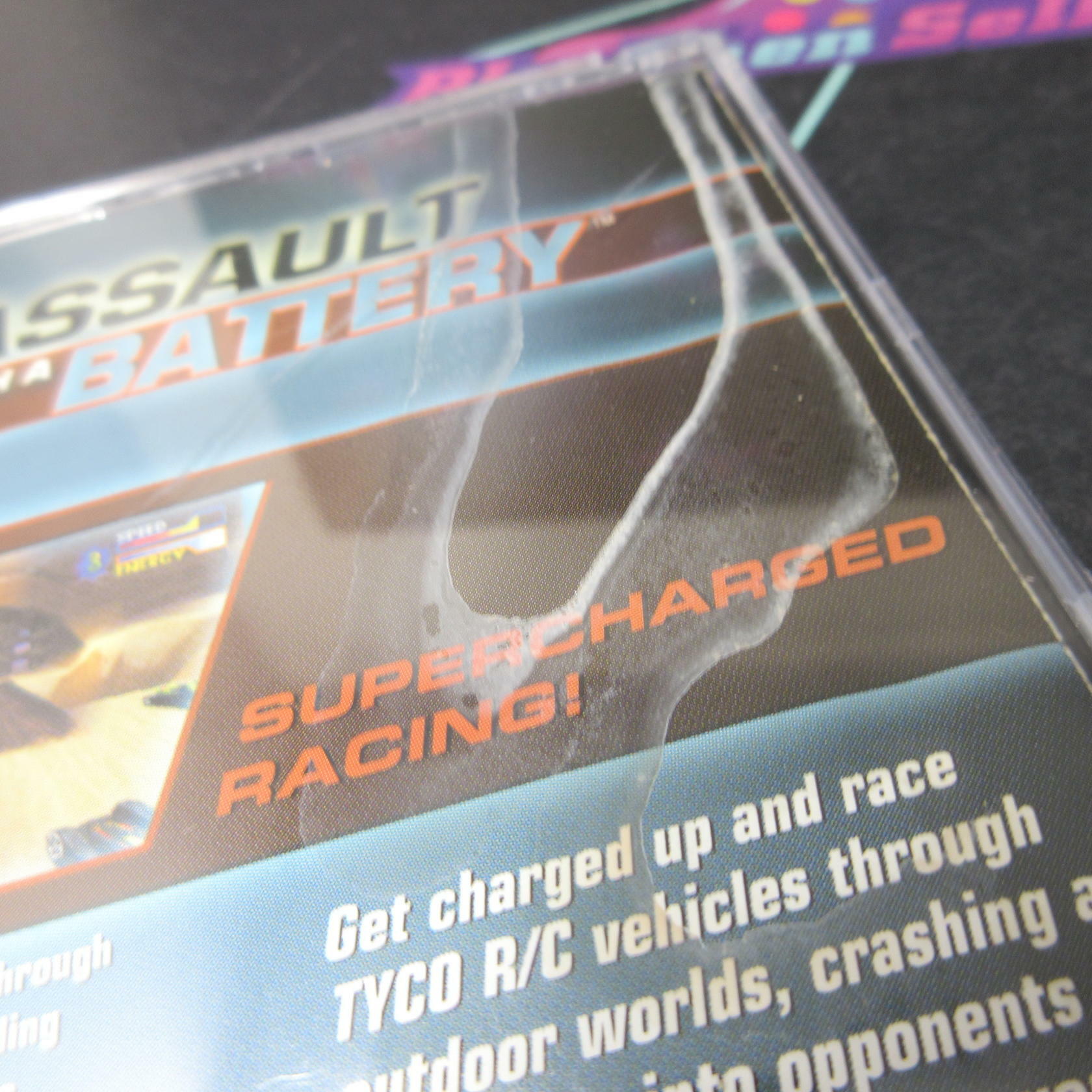 Tyco R/C Assault With A Battery PS1 PlayStation 1 NM/AD - Very Good