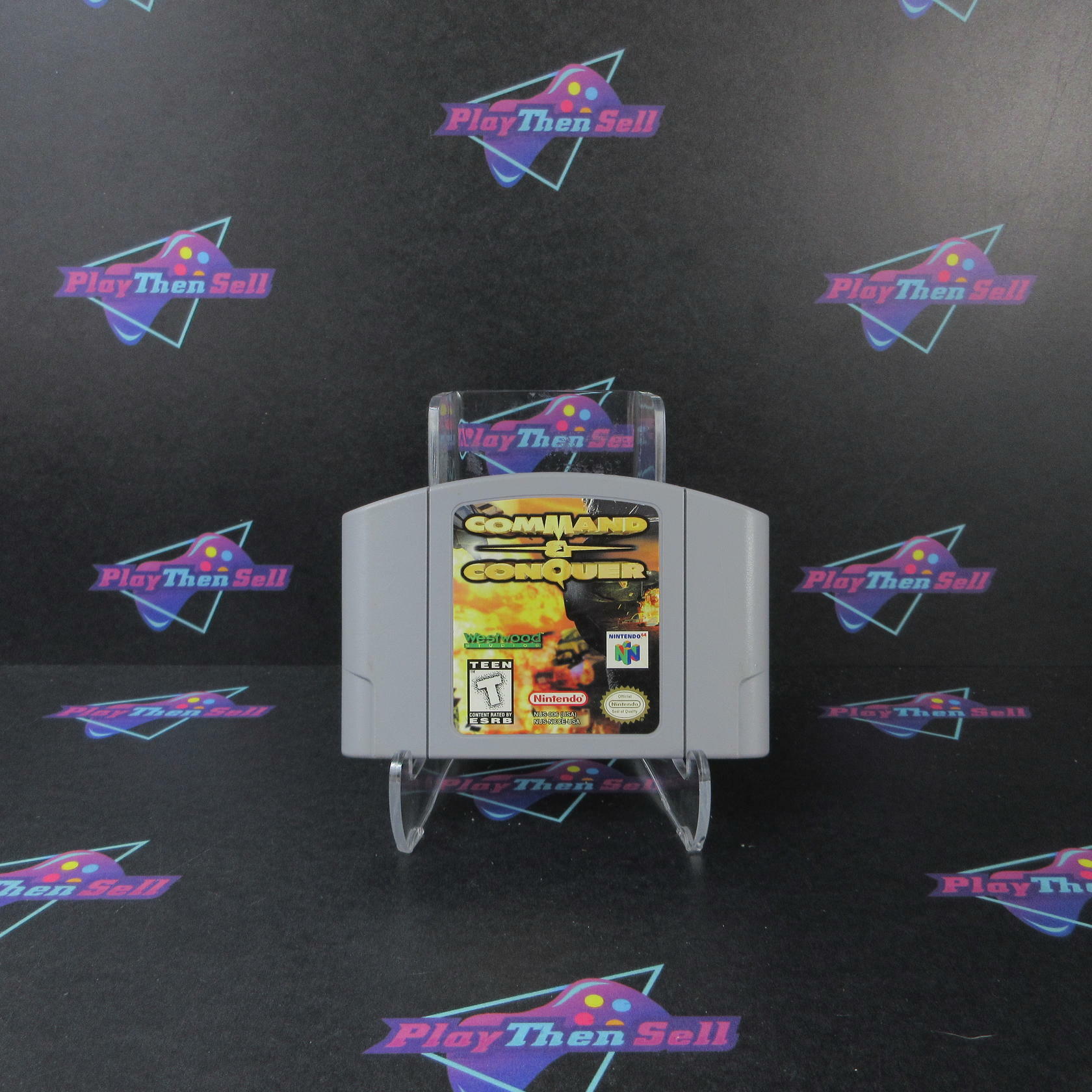 Command & Conquer Nintendo 64 N64 Cartridge Only Authentic / Tested - Very Good