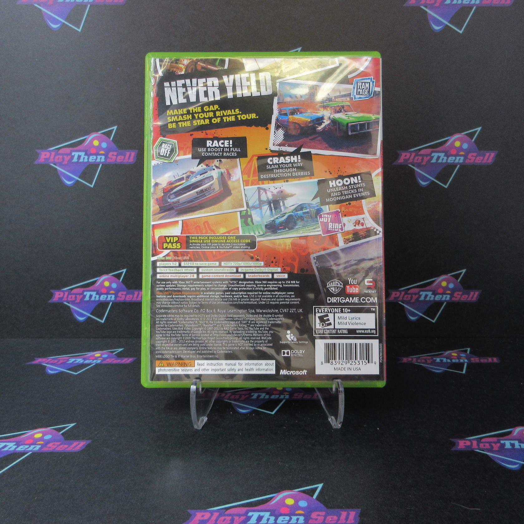 DiRT Showdown Xbox 360 - Like New