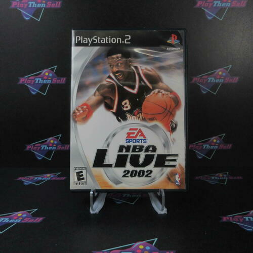 NBA Live 2002 PS2 PlayStation 2 - Like New