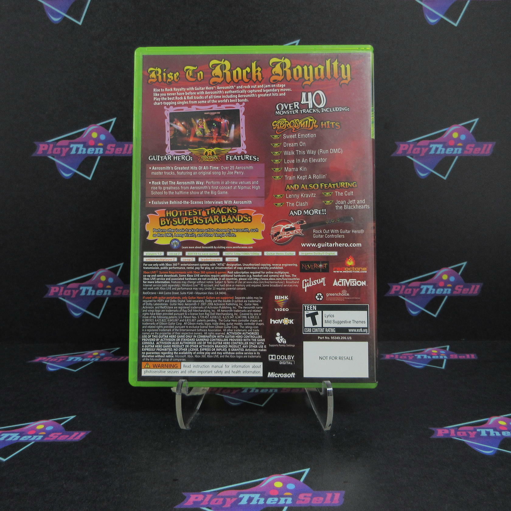 Guitar Hero Aerosmith Xbox 360 AD - Very Good
