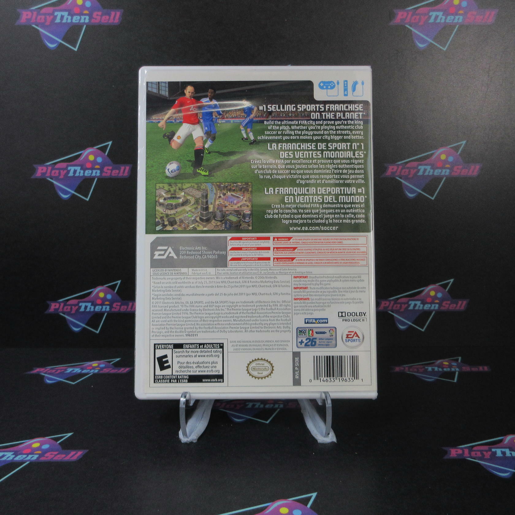 FIFA Soccer 12 - Nintendo Wii AD/MD Complete CIB - Very Good