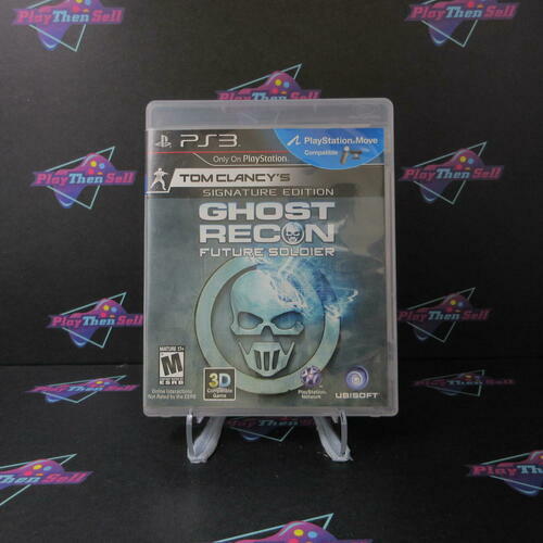 Ghost Recon Future Soldier Signature Edition PS3 AD Complete CIB - Very Good