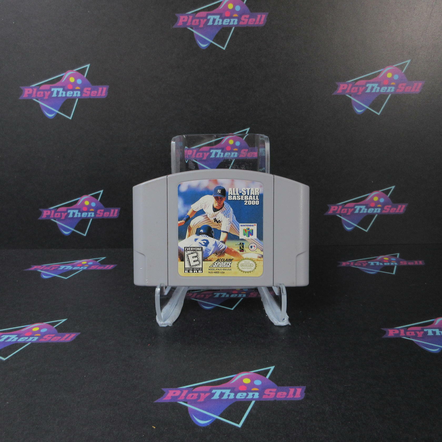 All-Star Baseball 2000 Nintendo 64 N64 Cartridge Only AD Authentic / Tested - Very Good