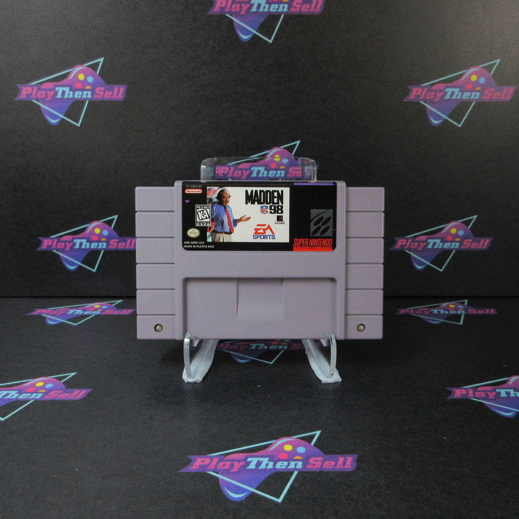 Madden NFL 98 Nintendo SNES Cartridge Only Authentic / Tested - Very Good