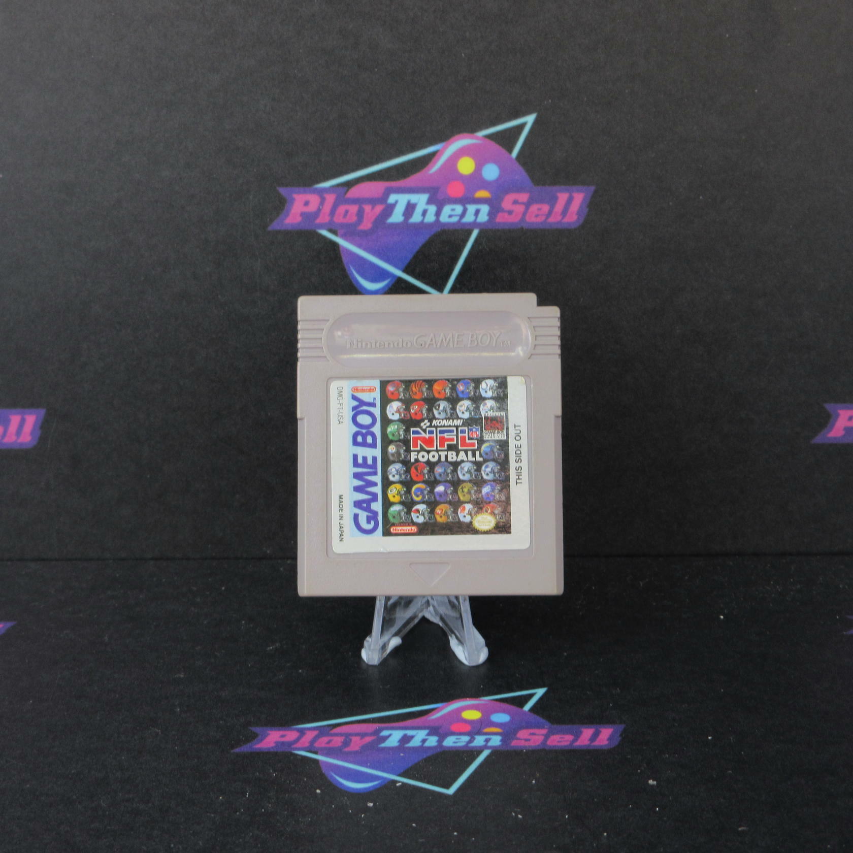 NFL Football Nintendo Gameboy Cart Only Authentic / Tested - Good