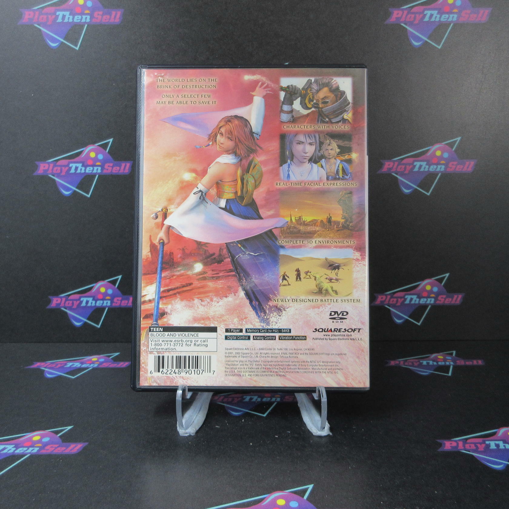 Final Fantasy X PS2 PlayStation 2 AD/NM - Very Good