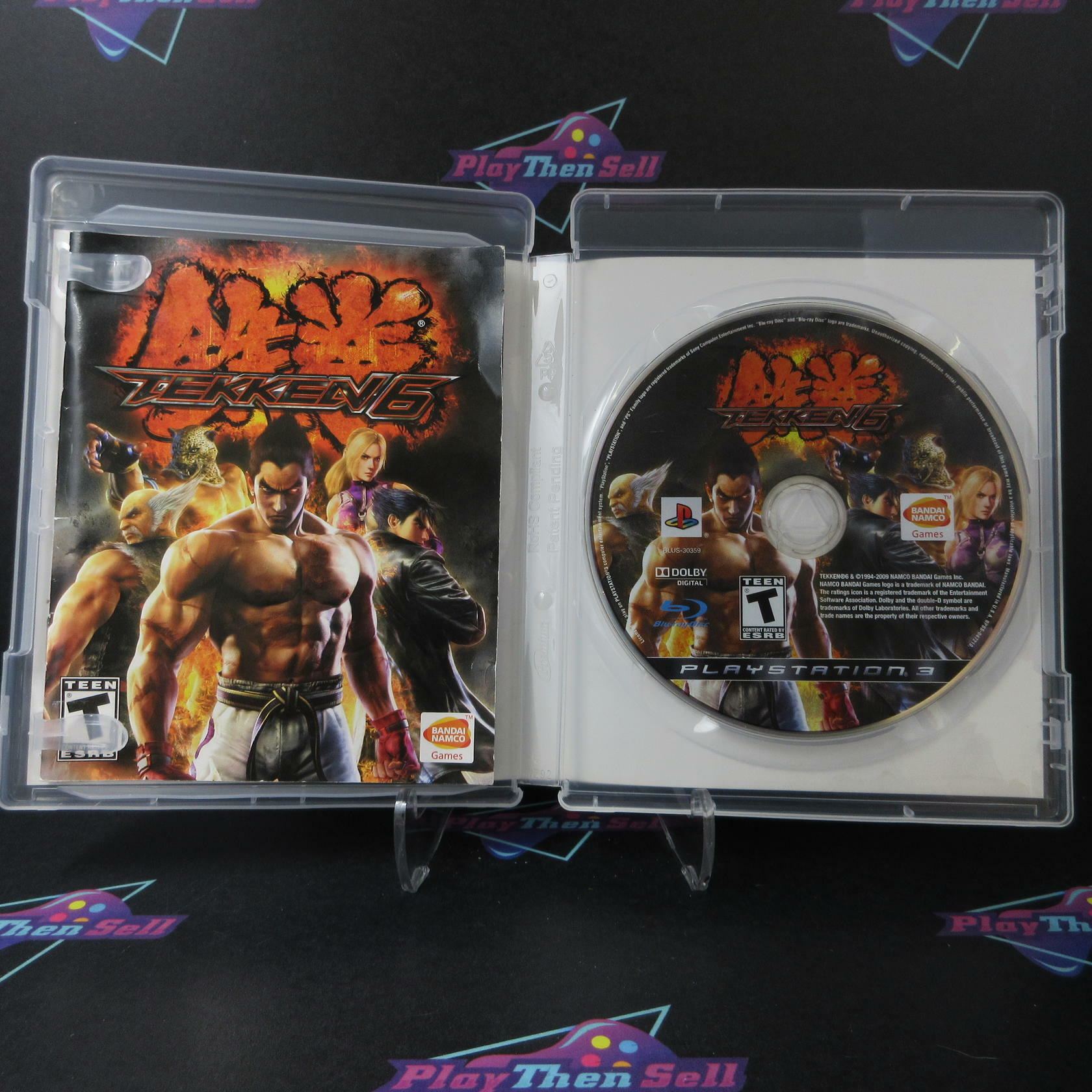 Tekken 6 PS3 PlayStation 3 AD Complete CIB - Very Good