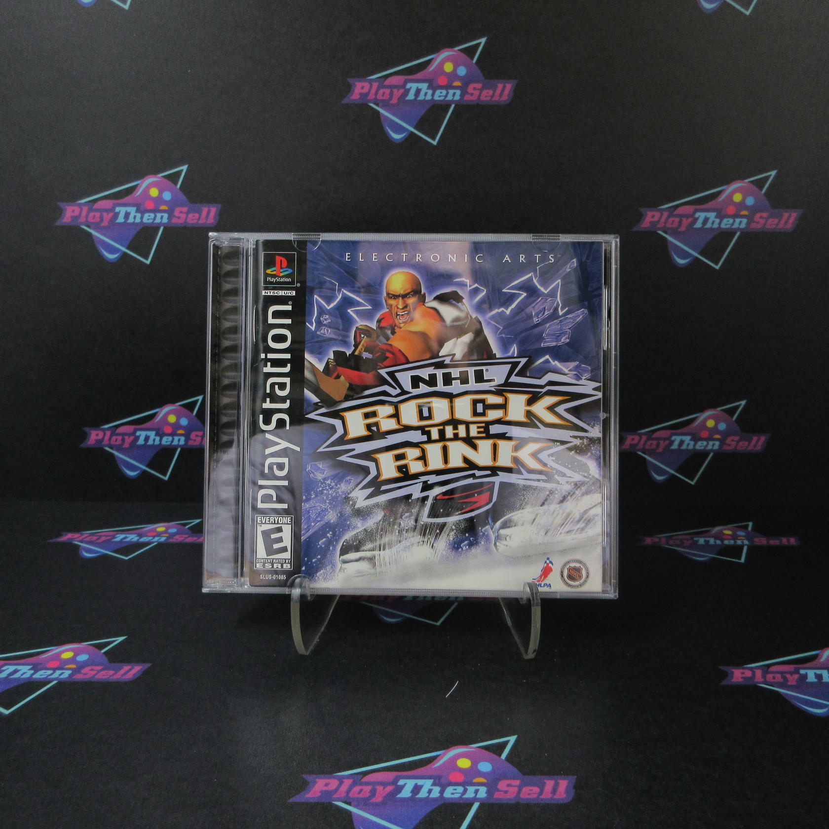 NHL Rock the Rink PS1 PlayStation 1 + Reg Card - Like New