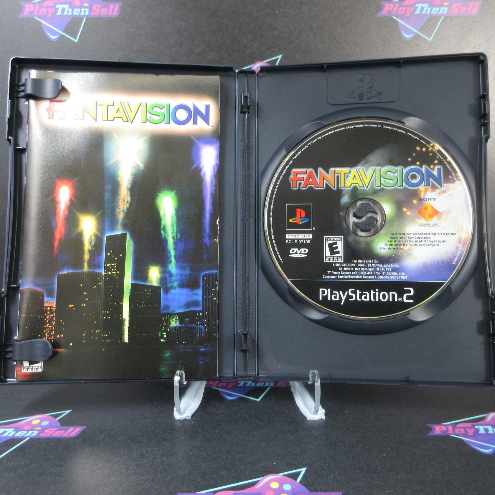 Fantavision PS2 PlayStation 2 - Like New