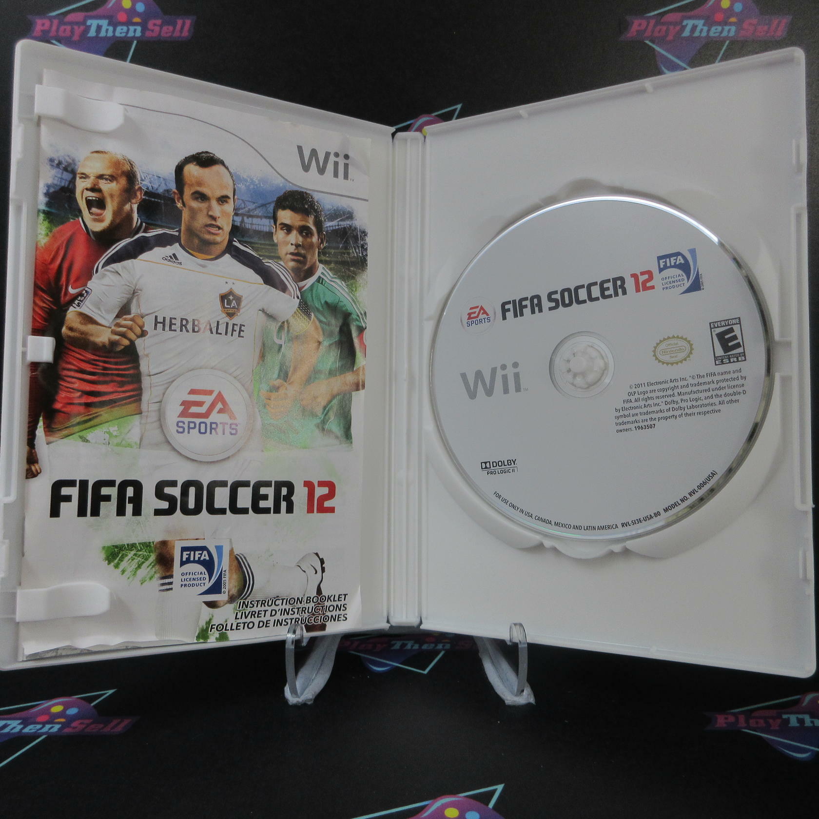 FIFA Soccer 12 - Nintendo Wii AD/MD Complete CIB - Very Good