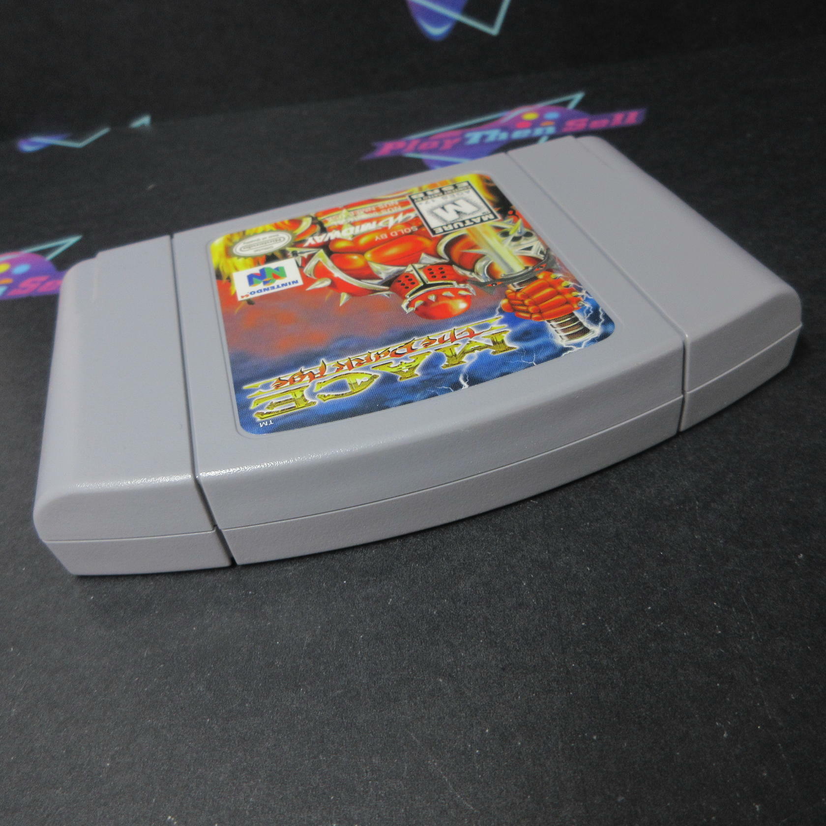 MACE The Dark Age Nintendo 64 Boxed AD/NM See Pics - Very Good